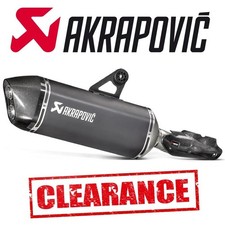 Silenziatore scarico strada BMW R1200GS /Adventure 2013-2018 Akrapovic titanio nero