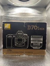 Nikon D70s fotocamera reflex