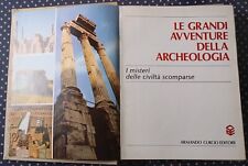 enciclopedia Le grandi Avventure dell'Archeologia primi 3 volumi Curcio ed. 1980