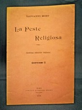 Giovanni Most, La peste
