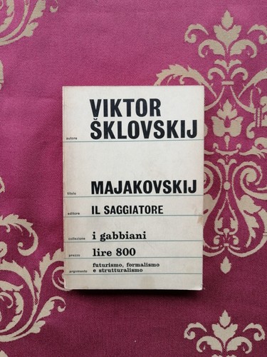 Majakovskij viktor sklovskij - majakovskij,
