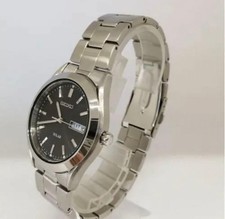 Orologio SEIKO SNE039P1 V158 0AB0 Analogico Data Cinturino Acciaio Inox Argento