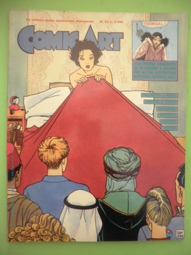 Comic art thorgal cover - ,