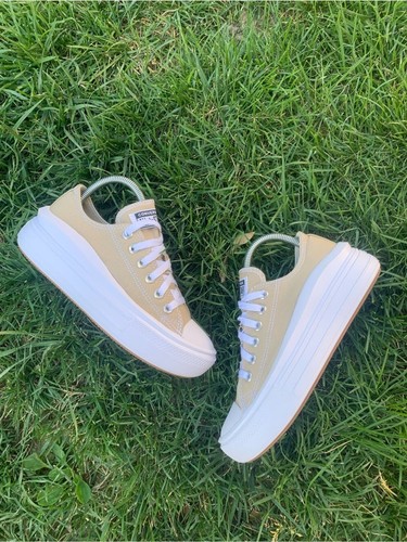 Converse donna beige bianche