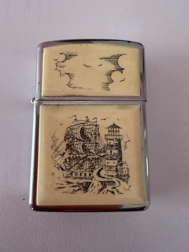 Zippo veliero scrimshaw - veliero,