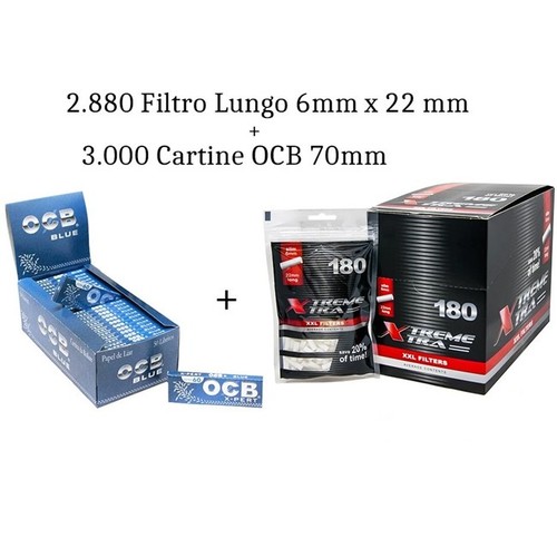 Pack ocb blue 70mm 1 - 1,