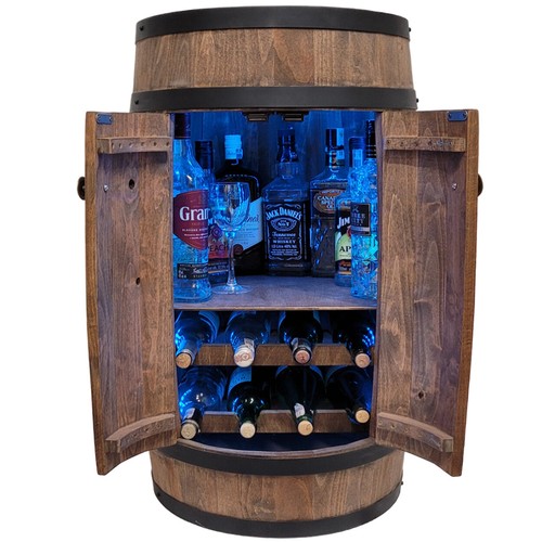 Bar botte legno con - botte,
