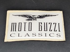 MOTO GUZZI 70MM LOGO ADESIVO 3D SIGLA EMBLEMA FREGIO STEMMA SCRITTA BADGE TARGA