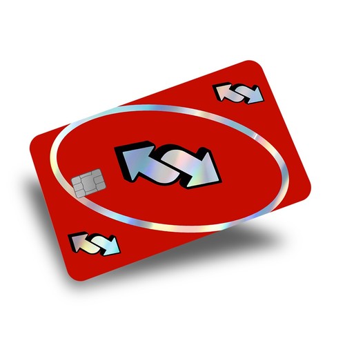 Adesivo uno carta credito - adesivo,