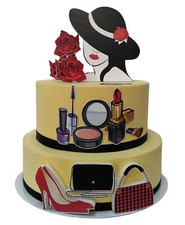 Torta scenografica Donna