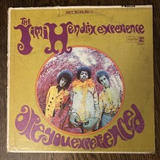 Jimi Hendrix Are You Experienced Vinyl LP Orig RS 6261 Tri Color Record VG
