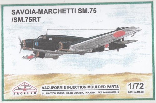 Savoia marchetti - savoia, sm.75