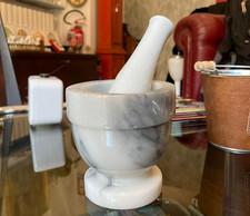 Mortaio e Pestello in Marmo