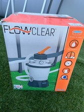 pompa  filtraggio a sabbia bestway flowclear per piscina esterna