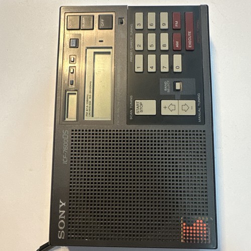 Sony icf 7600ds ricevitore - sony, icf-7600ds