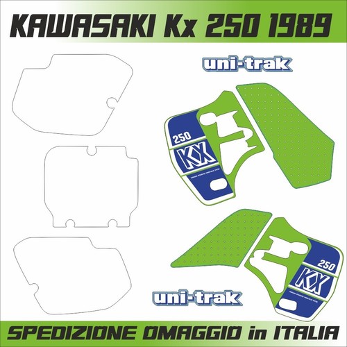 Kit adesivi per kawasaki kx - kit,