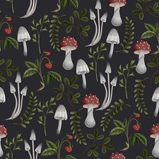 Carta Parati Tropical Mushroom