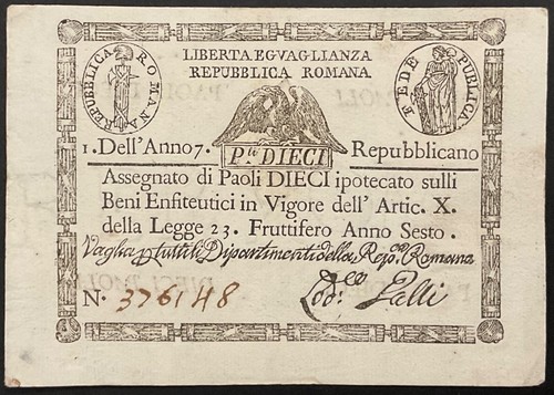 Paoli 1798 assegnato - 1798,