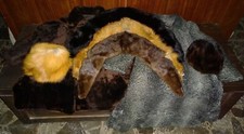 Pellicce astrakan/persiano_castorino+cappelli visone_volpe+colli visone_volpe