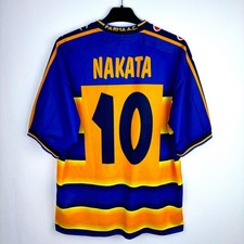Maglia maglia calcio casa campione Parma 2001-2002 - Nakata 10