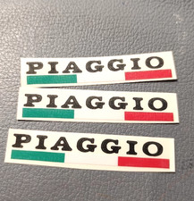 ADESIVI PIAGGIO con tricolore