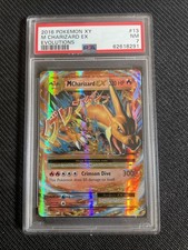 Pokemon TCG PSA 7 M CHARIZARD EX 13/108 Evolutions - 2016 ENG ENGLISH