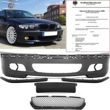 Paraurti anteriore SPORT innescato + * ABE * + adatto per BMW E46 non M-Technik II M