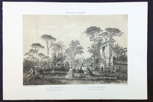 Stampa antica benoist 1870 - stampa,
