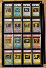 Pokemon - PSA8 Fossil Set -