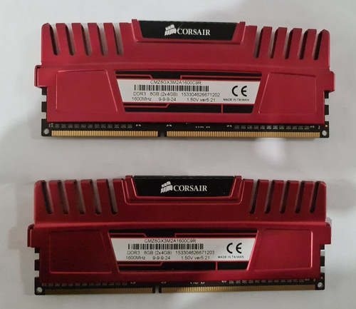 Kit ram 8gb ddr3 1600mhz - ram,