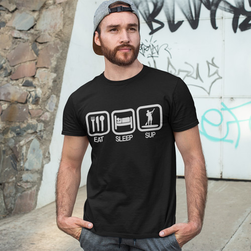 Shirt eat sleep sup stand - eat,