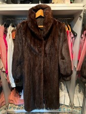 Pelliccia, Cappotto di Visone Selvaggio, Taglia M