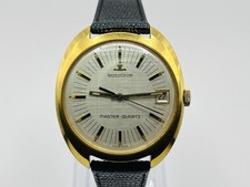 Orologio da polso JLC Jaeger LeCoultre 38mm Master Quartz 23304-51 anni 70 funzionante