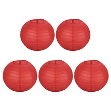5 Pezzi Lanterne di Carta 8"