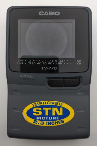 Casio 770 televisione - casio, 2,3"