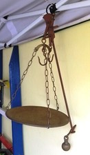 BILANCIA STADERA IN OTTONE