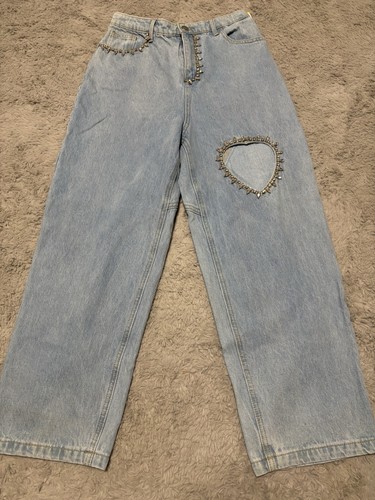 Jeans donna grande cuore