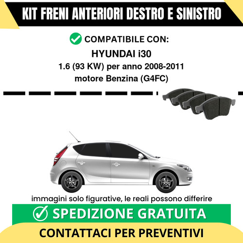 Pastiglie freno anteriori per - pastiglie,
