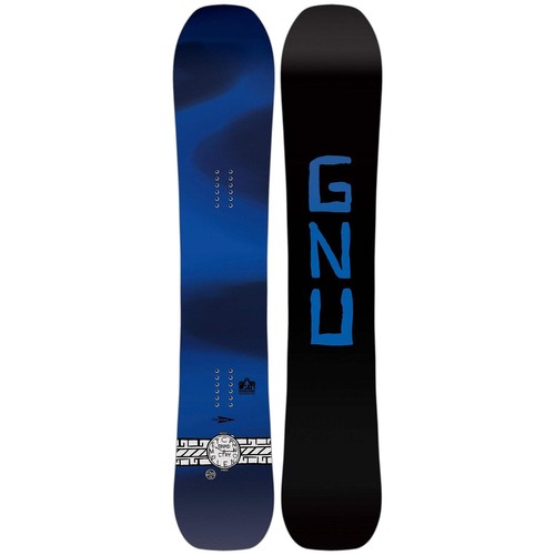 Snowboard gnu banked - snowboard, country