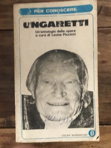 Per conoscere ungaretti - conoscere,
