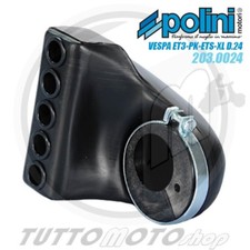 POLINI FILTRO ARIA d.24 CARBURATORE DELL'ORTO 24 PIAGGIO VESPA 50 SPECIAL N L R