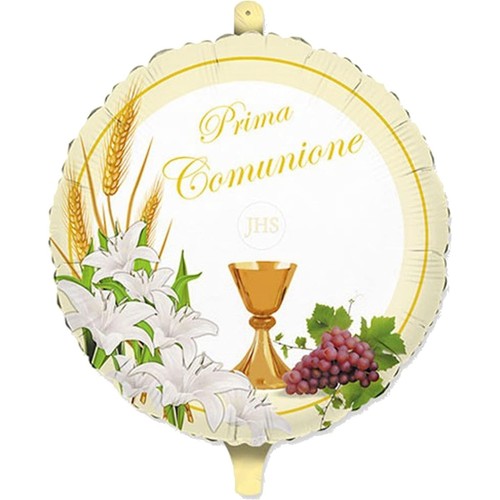Mylar prima comunione calice