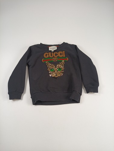 Felpa gatto gucci cotone - gatto, nero