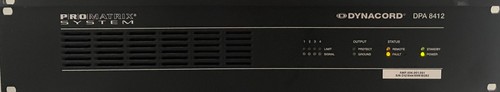 Dynacord dpa 8412 125 w - 8412:, /