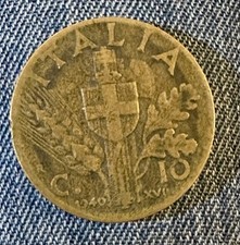 Moneta 10 Lire 1940