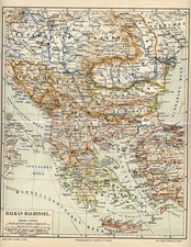 1898 balcani penisola - balcani,