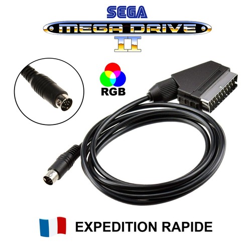 Câble vidéo peritel rgb - câble,