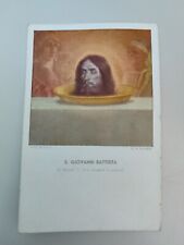 San Giovanni Battista, Cartolina, Pizzi &Pizio, G.B. Galizzi, Vangeli illustrati