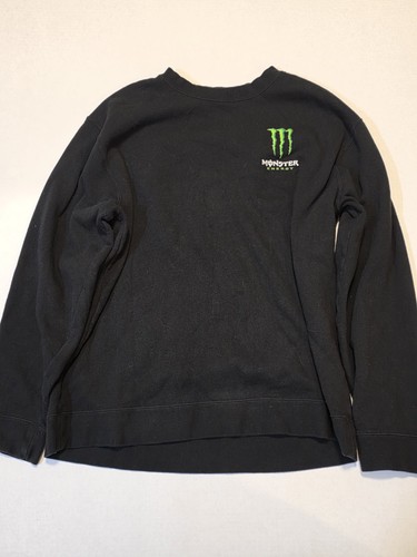 Felpa girocollo monster energy - monster,