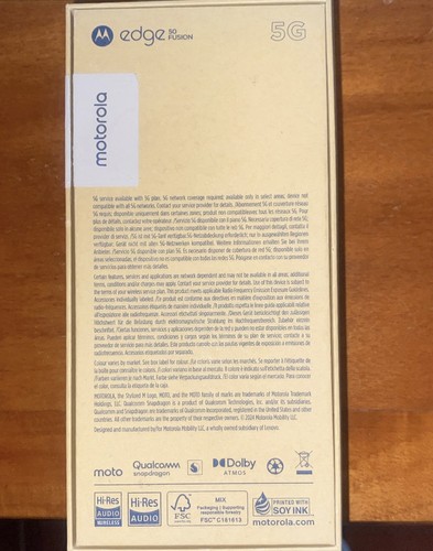 Motorola edge fusion 5g - motorola, 50